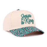,,, 1208 Jesus Is King Two Tone Cotton Hat SI-29165: COUGAR-192518 / OS