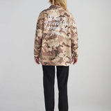 What a Friend in Jesus Camo Shacket: XS