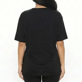 Loose Fit Top & Bike Shorts Set
