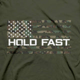 HOLD FAST Mens T-Shirt We The People Camo