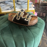 Shu Keya Sandel Black