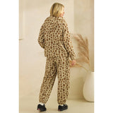 Printed French Terry Pants: Camo B / M