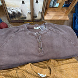 Long Sleeve Waffle Sweater