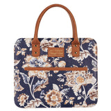 Bible Cover Fashion Navy/Brown All Things Phil. 4:13: Large