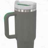 40 oz, Stainless Steel and Silicon Tumbler