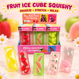 Random Fruit Ice Cube Stress Relief Squishy Toy