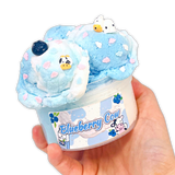 Blueberry Cow Ice Cream Slime