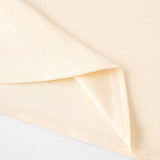 Essential basic plain fitted cotton blend crewneck tee