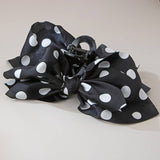 POLKA DOT BOHO VINTAGE HAIR CLAW CLIPS | 40H1021