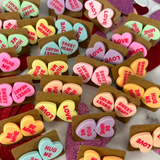 Valentines Mix Heart Stud Earrings