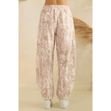 Printed French Terry Pants: Camo B / L