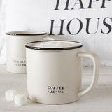 Face to Face Coffee Mug - Coffee + Jesus