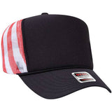Otto 5-Panel High Crown Foam Trucker Hats, Mesh Back Cap - 39-165