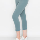 Buttery Soft Capri Activewear Leggings