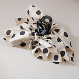 POLKA DOT BOHO VINTAGE HAIR CLAW CLIPS | 40H1021