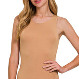 ',...Premium Rayon Double Layered  Tank Top: BLACK-163567 / S